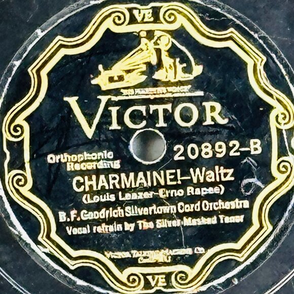 Ted Weems & BF Goodrich Vintage Victor Records 20892 78 RPM Shellac - Picture 3 of 4